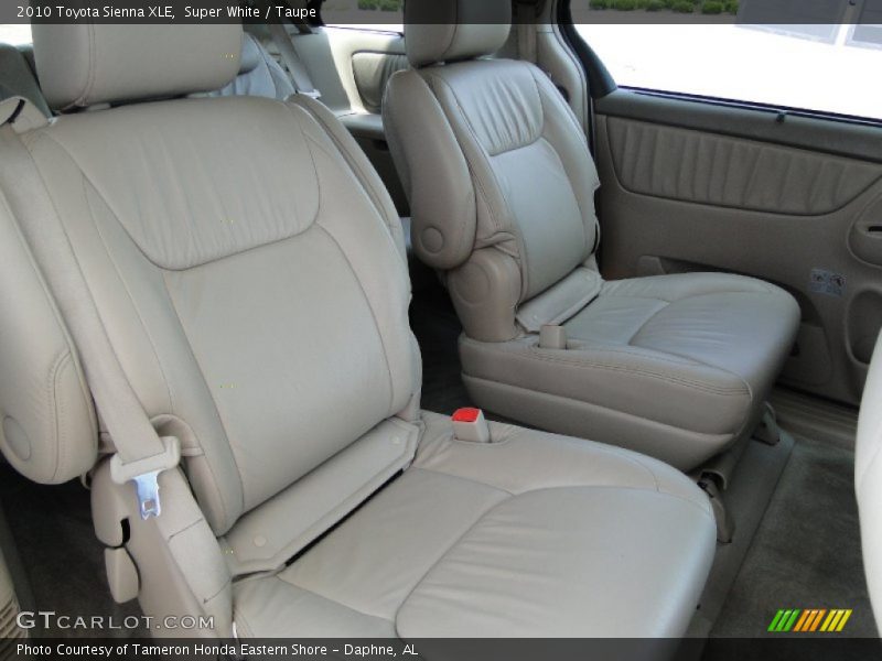  2010 Sienna XLE Taupe Interior