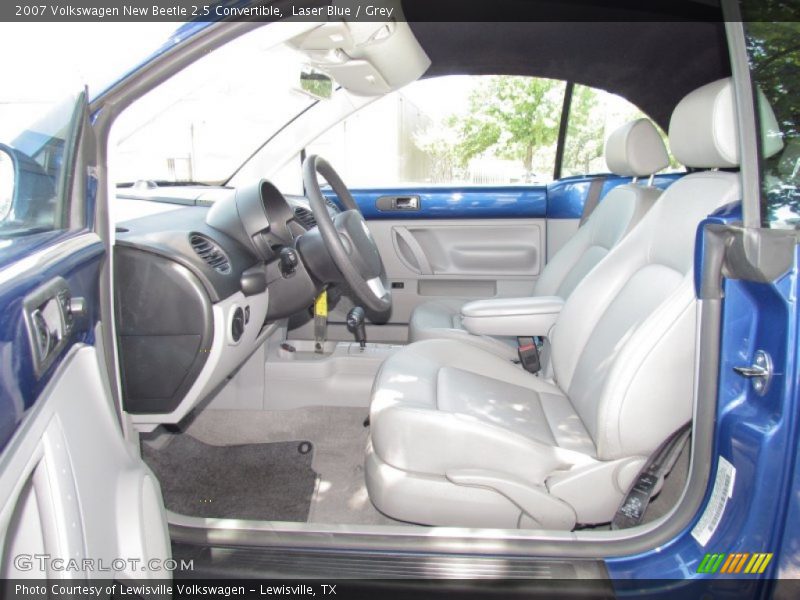  2007 New Beetle 2.5 Convertible Grey Interior