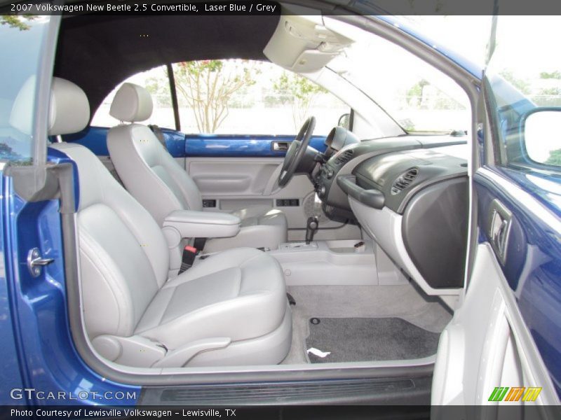  2007 New Beetle 2.5 Convertible Grey Interior