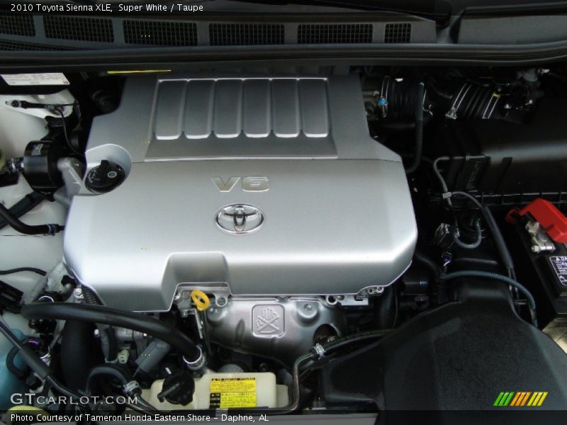  2010 Sienna XLE Engine - 3.5 Liter DOHC 24-Valve VVT-i V6