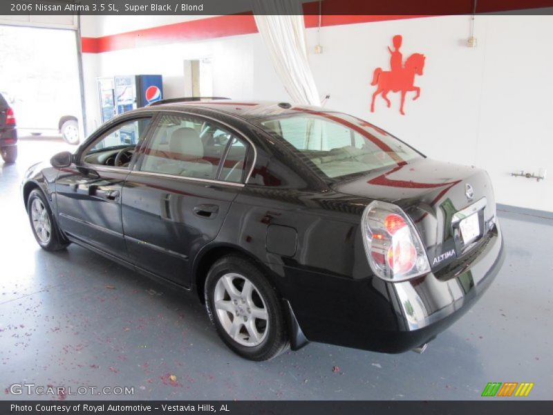 Super Black / Blond 2006 Nissan Altima 3.5 SL