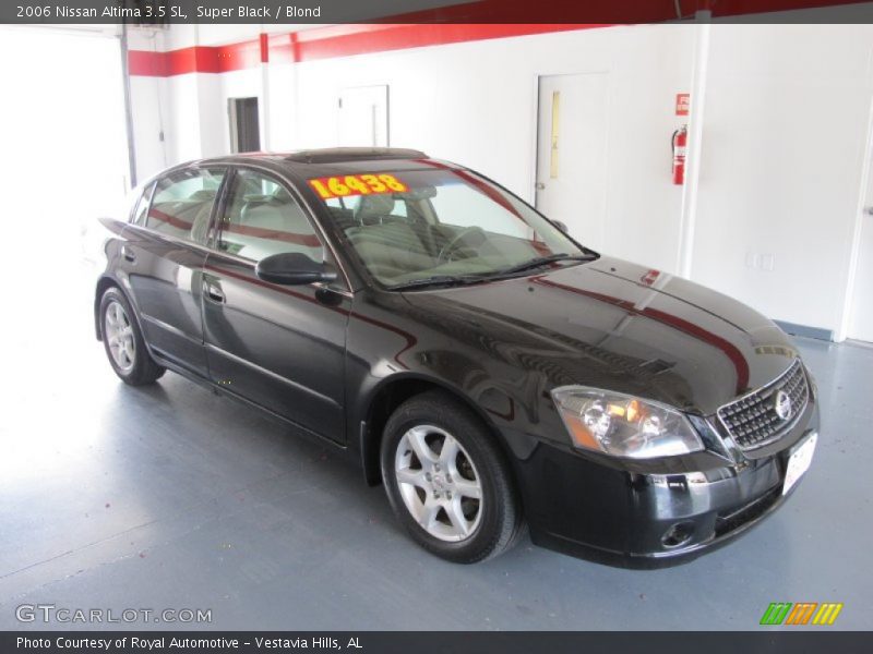 Super Black / Blond 2006 Nissan Altima 3.5 SL