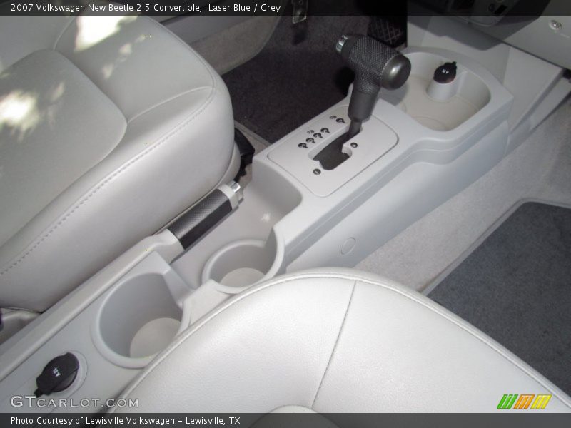 Laser Blue / Grey 2007 Volkswagen New Beetle 2.5 Convertible