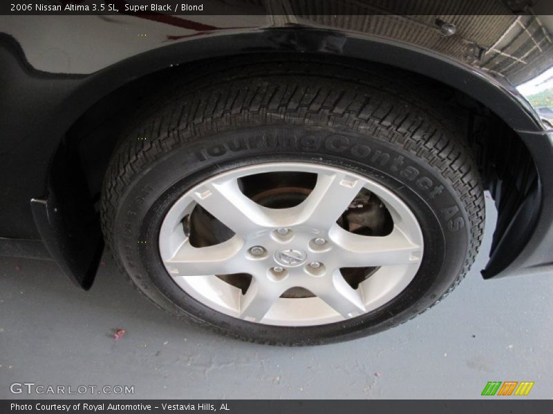 Super Black / Blond 2006 Nissan Altima 3.5 SL