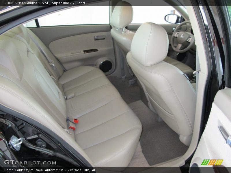 Super Black / Blond 2006 Nissan Altima 3.5 SL