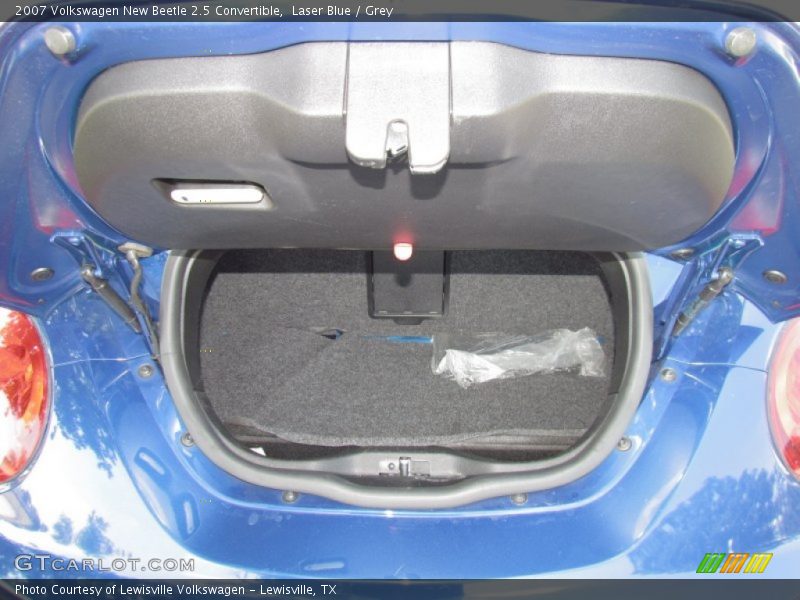 Laser Blue / Grey 2007 Volkswagen New Beetle 2.5 Convertible