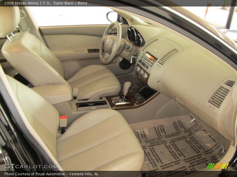 Super Black / Blond 2006 Nissan Altima 3.5 SL