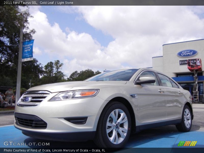 Gold Leaf / Light Stone 2011 Ford Taurus SEL