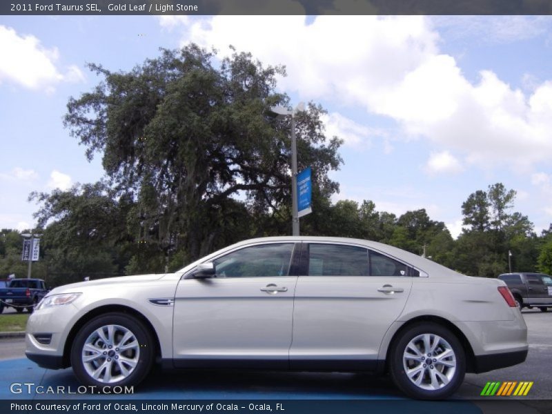 Gold Leaf / Light Stone 2011 Ford Taurus SEL