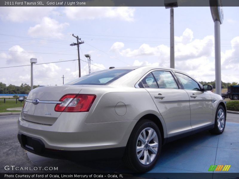 Gold Leaf / Light Stone 2011 Ford Taurus SEL