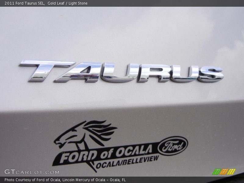 Gold Leaf / Light Stone 2011 Ford Taurus SEL