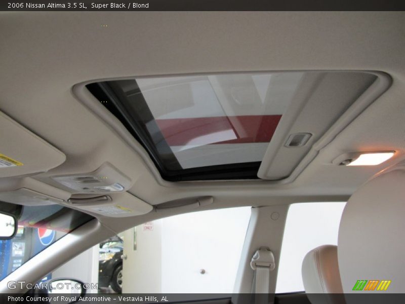 Super Black / Blond 2006 Nissan Altima 3.5 SL