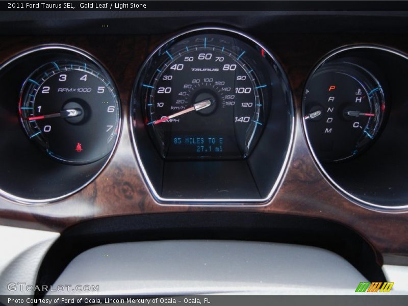 Gold Leaf / Light Stone 2011 Ford Taurus SEL