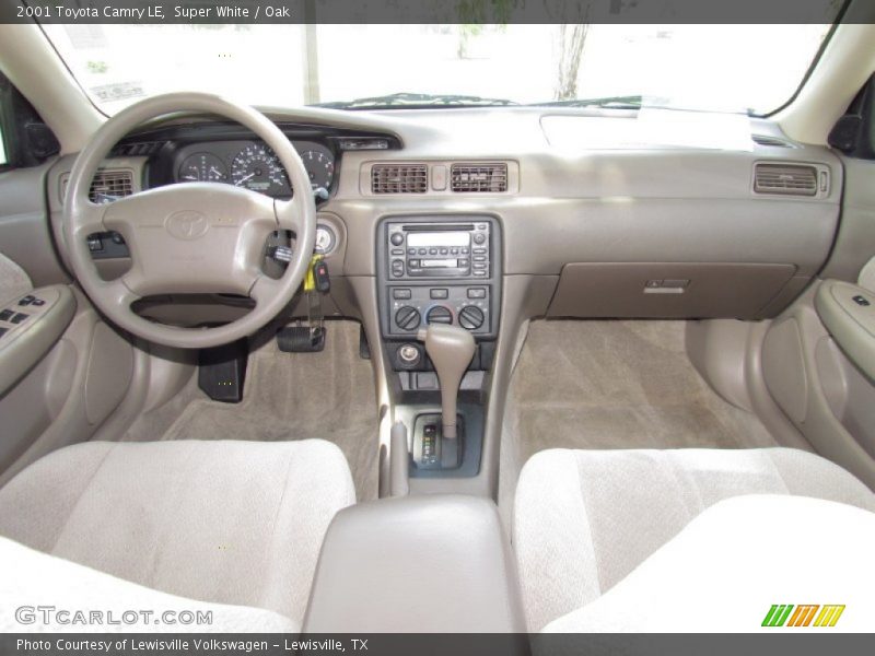 Dashboard of 2001 Camry LE