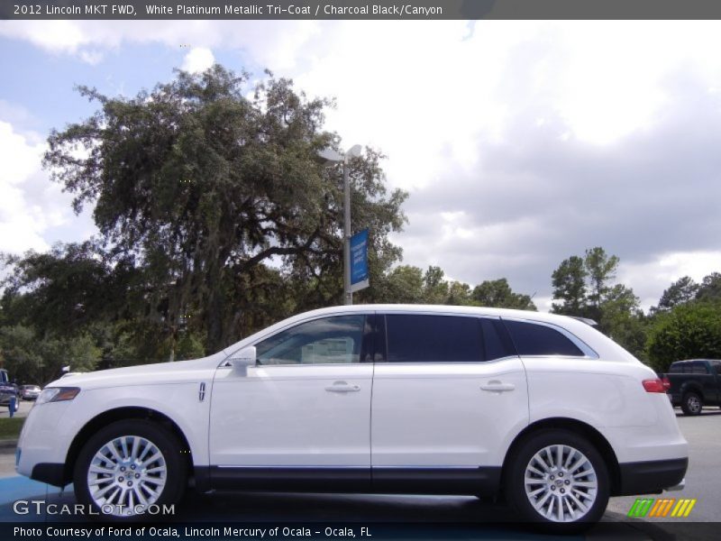  2012 MKT FWD White Platinum Metallic Tri-Coat