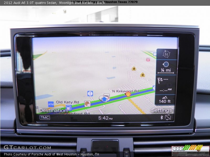 Navigation of 2012 A6 3.0T quattro Sedan