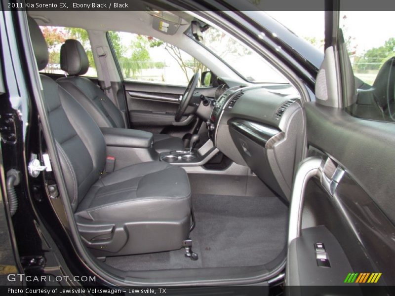  2011 Sorento EX Black Interior
