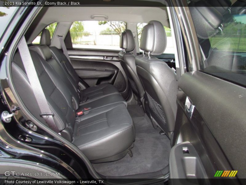  2011 Sorento EX Black Interior