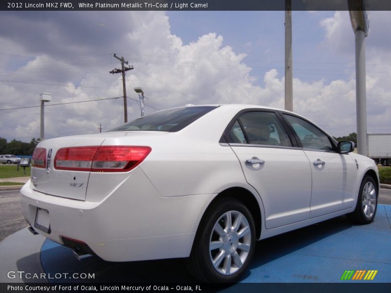  2012 MKZ FWD White Platinum Metallic Tri-Coat