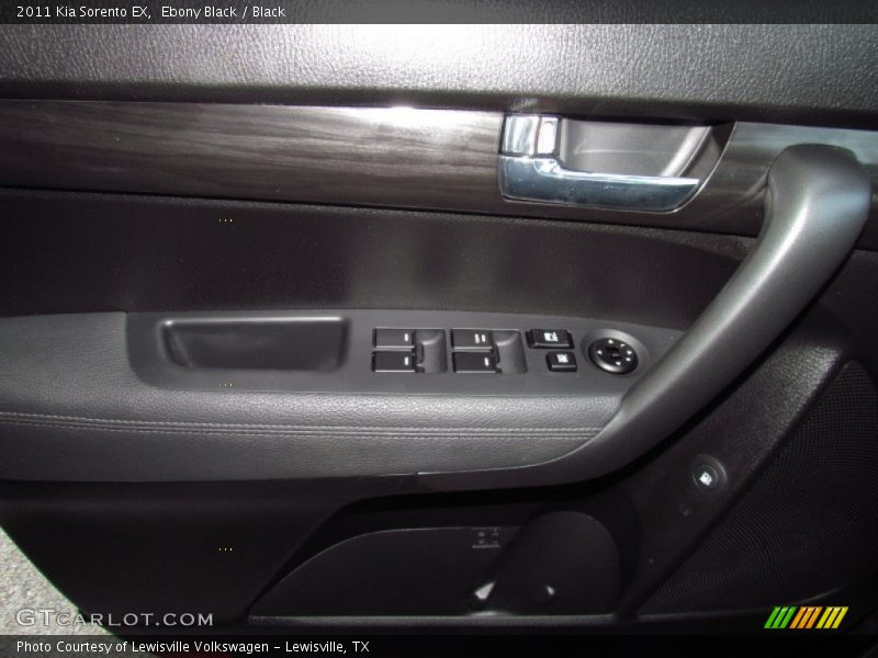 Ebony Black / Black 2011 Kia Sorento EX