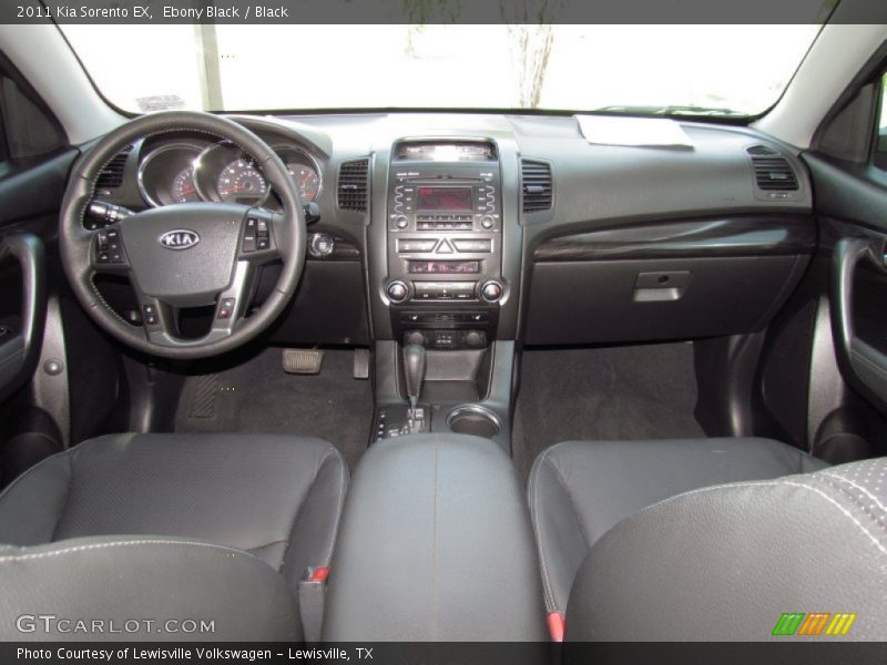 Dashboard of 2011 Sorento EX