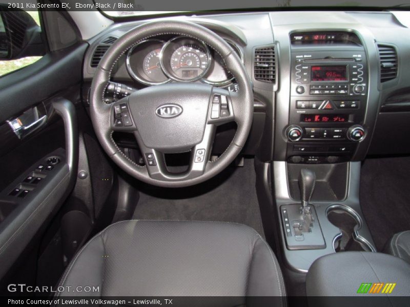 Dashboard of 2011 Sorento EX