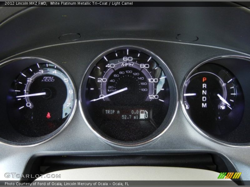  2012 MKZ FWD FWD Gauges