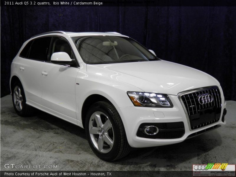 Ibis White / Cardamom Beige 2011 Audi Q5 3.2 quattro