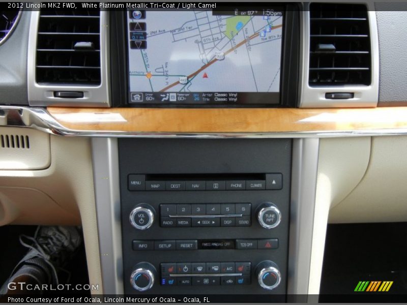 Navigation of 2012 MKZ FWD