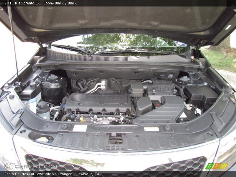 Ebony Black / Black 2011 Kia Sorento EX