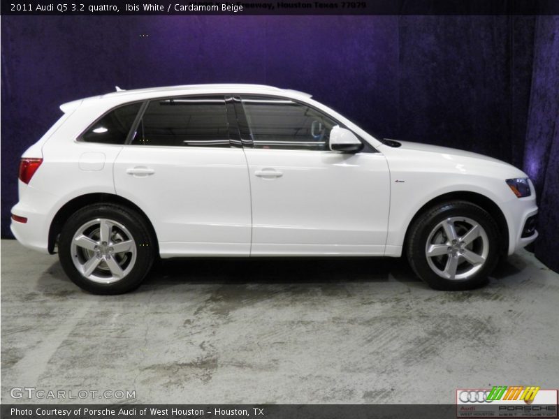 Ibis White / Cardamom Beige 2011 Audi Q5 3.2 quattro