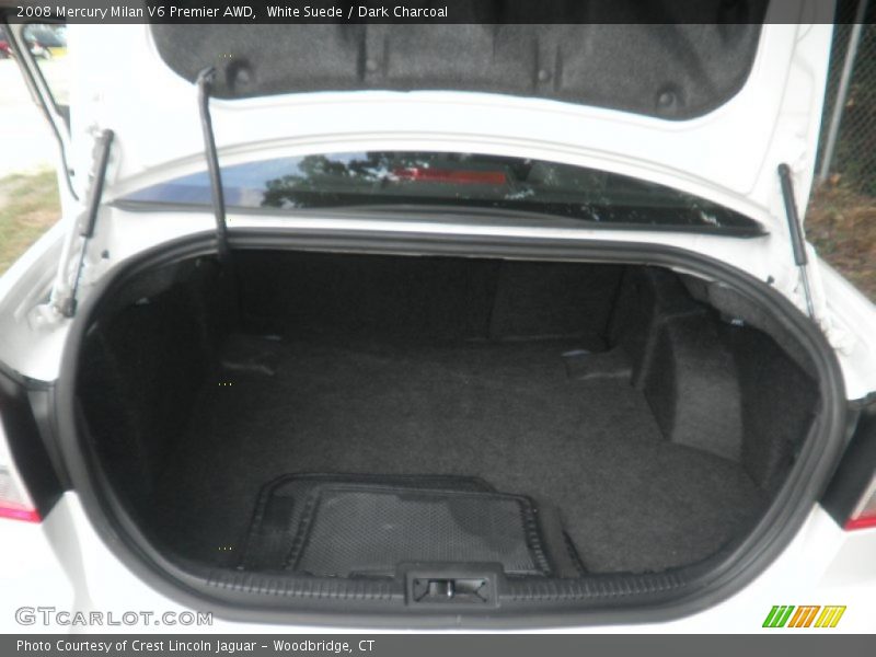 White Suede / Dark Charcoal 2008 Mercury Milan V6 Premier AWD
