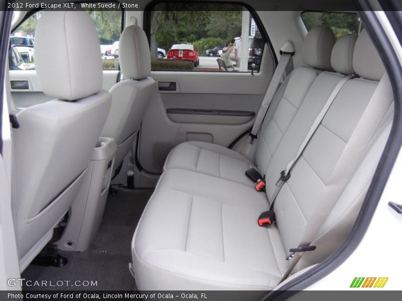 White Suede / Stone 2012 Ford Escape XLT