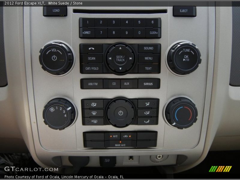 White Suede / Stone 2012 Ford Escape XLT