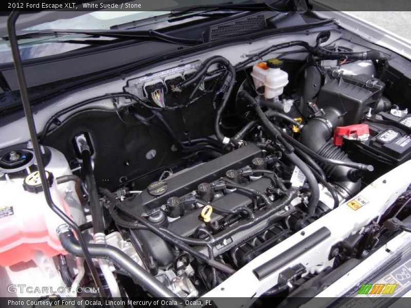 White Suede / Stone 2012 Ford Escape XLT