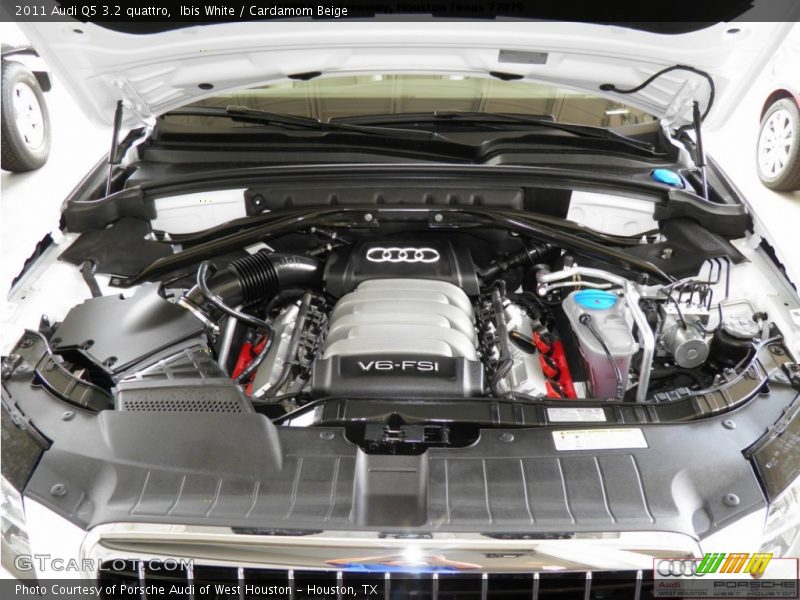 Ibis White / Cardamom Beige 2011 Audi Q5 3.2 quattro