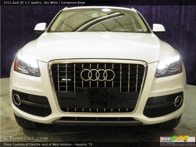 Ibis White / Cardamom Beige 2011 Audi Q5 3.2 quattro
