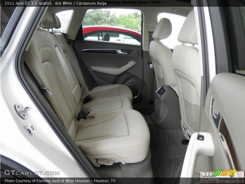 Ibis White / Cardamom Beige 2011 Audi Q5 3.2 quattro