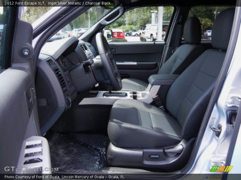 Ingot Silver Metallic / Charcoal Black 2012 Ford Escape XLT
