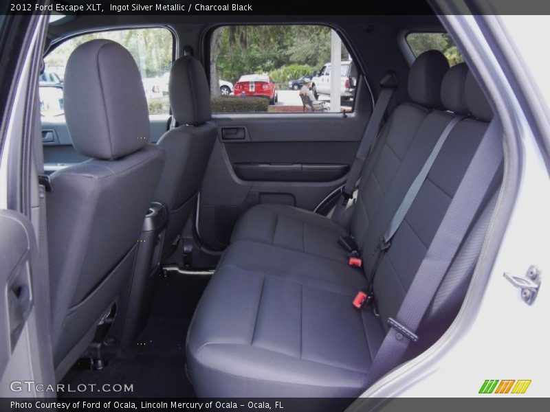 Ingot Silver Metallic / Charcoal Black 2012 Ford Escape XLT
