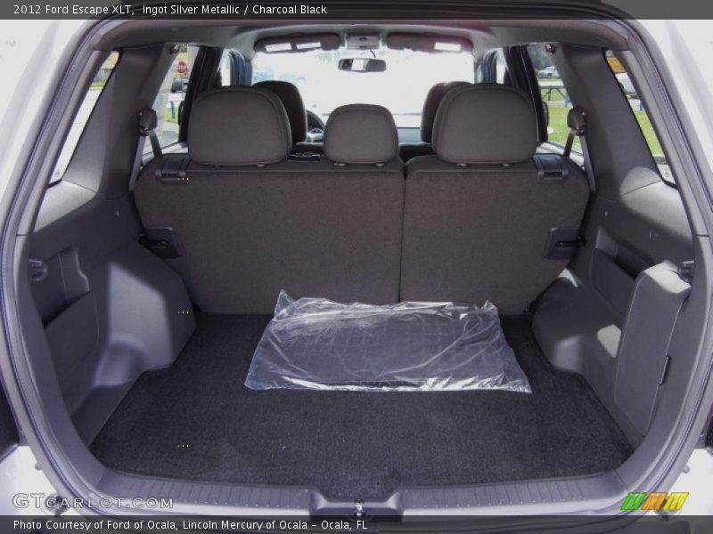 Ingot Silver Metallic / Charcoal Black 2012 Ford Escape XLT