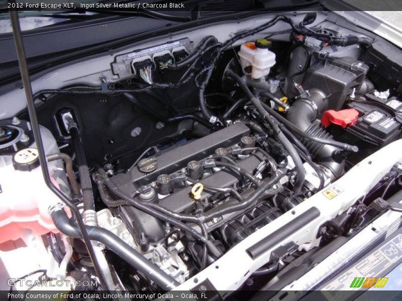 Ingot Silver Metallic / Charcoal Black 2012 Ford Escape XLT