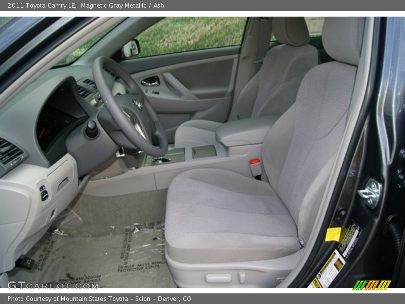 Magnetic Gray Metallic / Ash 2011 Toyota Camry LE