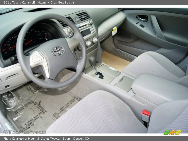 Magnetic Gray Metallic / Ash 2011 Toyota Camry LE