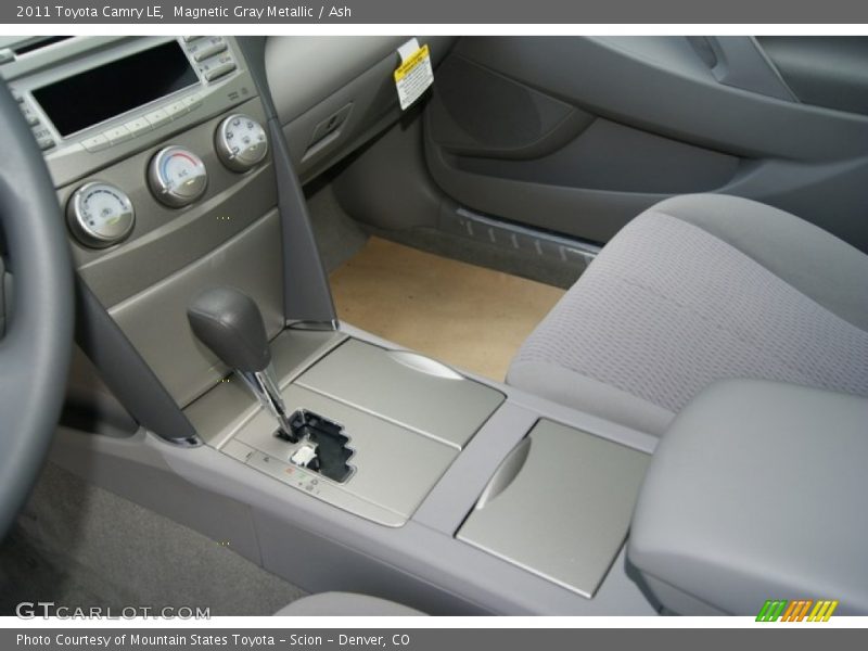 Magnetic Gray Metallic / Ash 2011 Toyota Camry LE