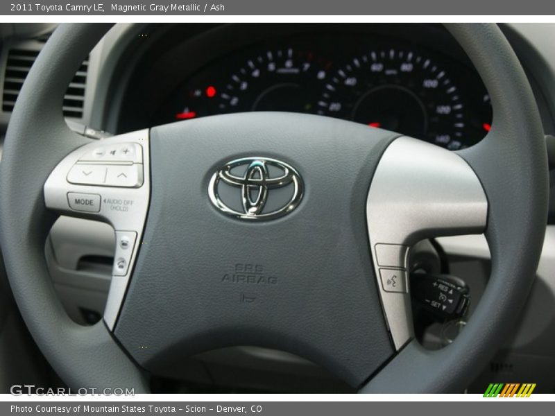 Magnetic Gray Metallic / Ash 2011 Toyota Camry LE