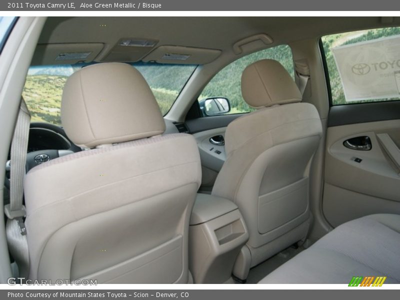 Aloe Green Metallic / Bisque 2011 Toyota Camry LE