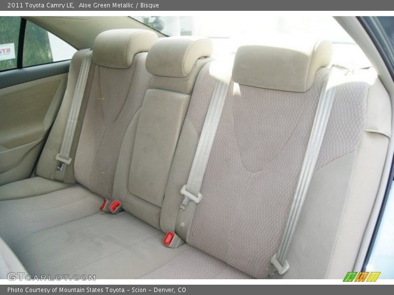 Aloe Green Metallic / Bisque 2011 Toyota Camry LE