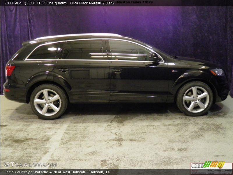 Orca Black Metallic / Black 2011 Audi Q7 3.0 TFSI S line quattro