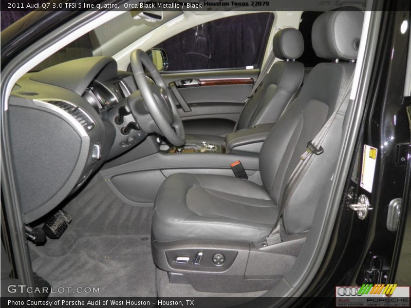Orca Black Metallic / Black 2011 Audi Q7 3.0 TFSI S line quattro